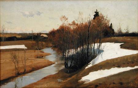 River Kordonka de Andrei Petrovich Ryabushkin