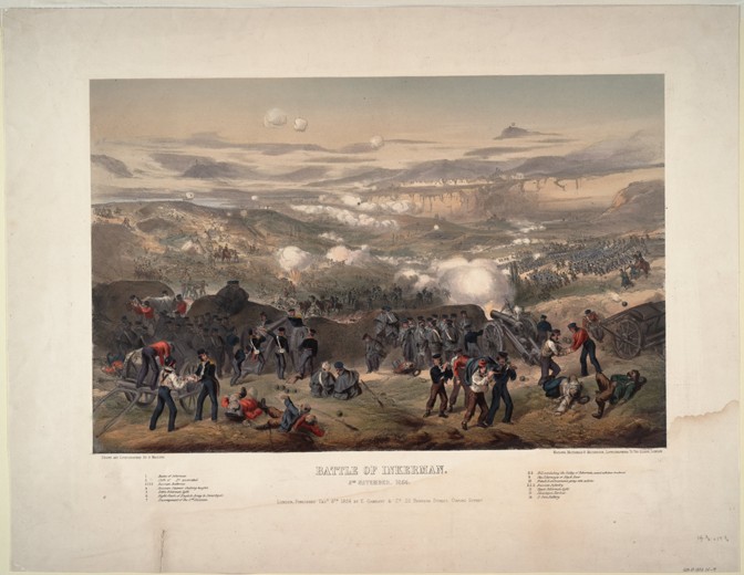 The Battle of Inkerman on November 5, 1854 de Andrew Maclure