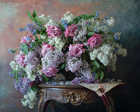 Still life with flowers