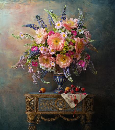 Still life with flowers