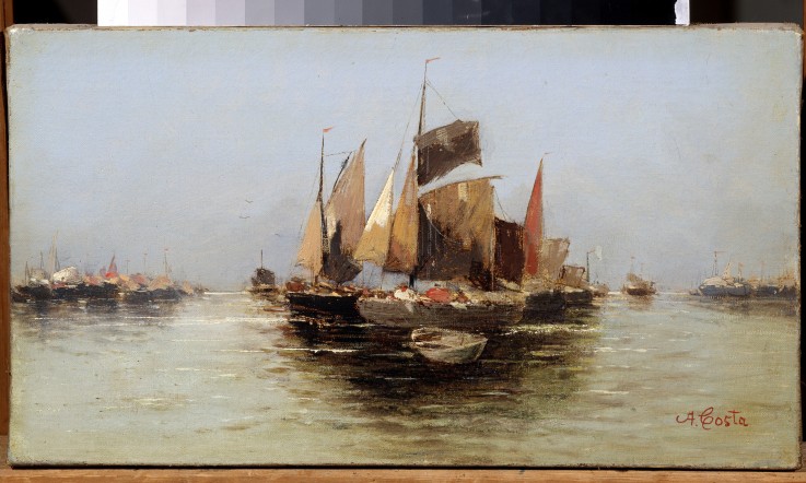 Sailing boats de Angelo Maria Costa