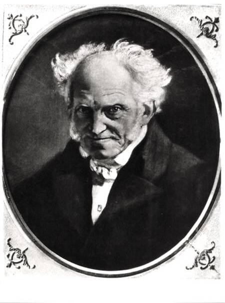 Portrait of Arthur Schopenhauer (1788-1860) de Angilbert Göbel