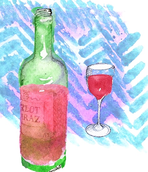 Red Wine de  Anna  Platts