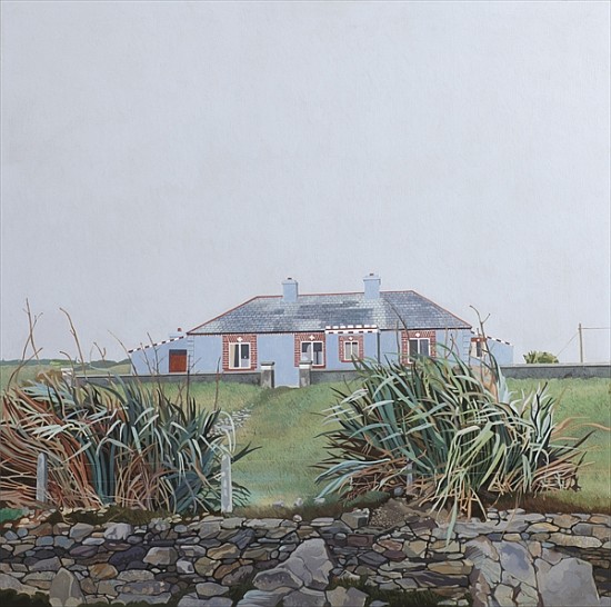 The Irish House 2, (acrylic on board)  de Anna  Teasdale