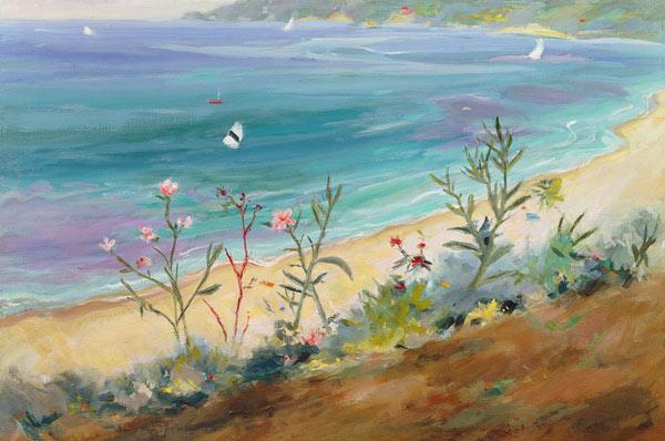 Agios Gordios, Corfu, Greece (oil on canvas) 