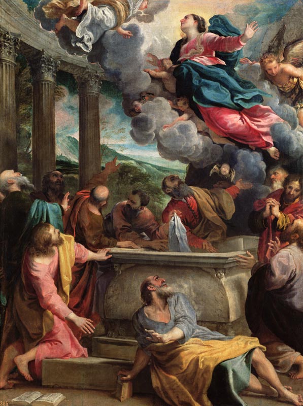 The Assumption of the Blessed Virgin Mary de Annibale Carracci