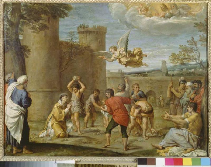 The martyrdom of St. Stephan de Annibale Carracci