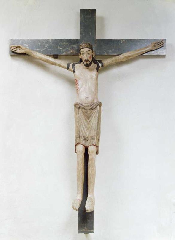 Kruzifix. 3. Viertel des 12. Jh. de Anonym Romanisch