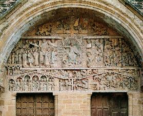 The Last Judgement, west portal tympanum