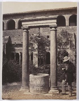 Brunnen im Garten von San Giovanni in Laterano