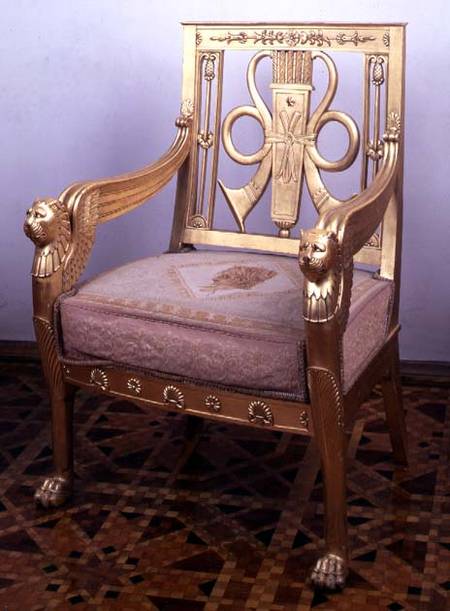 Armchair from a drawing room suiteSt. Petersburg de Anonymous
