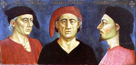 The Three Gaddi, Taddeo, Zenobi and Agnolo or Angelo de Anonymous