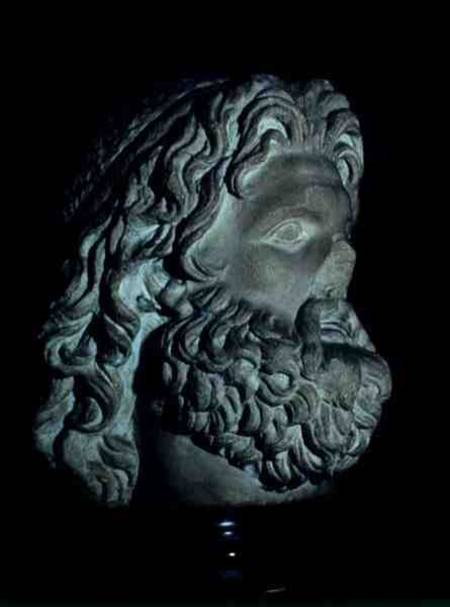 Head of Zeus found at Troy de Anonymous