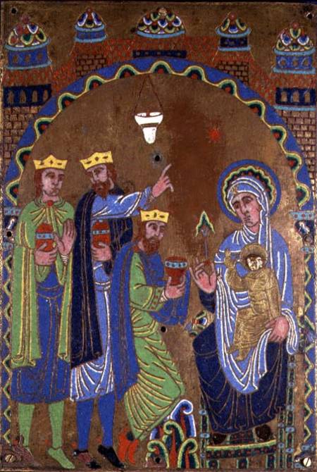 Plaque depicting the Adoration of the Magi de Anonymous