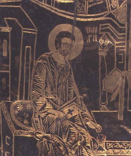 Plaque depicting St. Mark the Evangelist, Russian de Anonymous