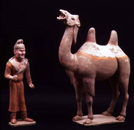 Servant and Camel (Travelling Along the Silk Route) Chinese de Anonymous