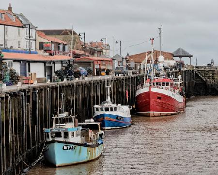 Boats in Whitby Harbour