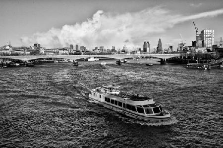 River boat on the Thames