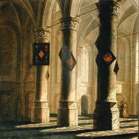 Interior of a Church de Anthonie Delorme