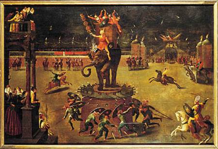 The Elephant Carousel de Antoine Caron