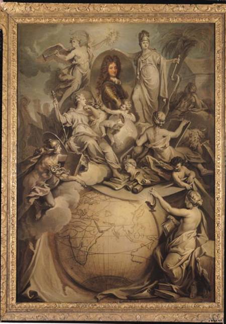 Allegory of Philippe II (1674-1723) Duke of Orleans de Antoine Dieu