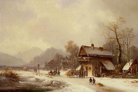 Top Bavarian village in winter de Anton Doll