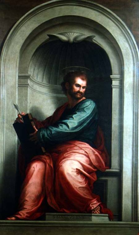 St. Mark the Evangelist (copy of a painting by Fra Bartolommeo) de Anton Domenico Gabbiani