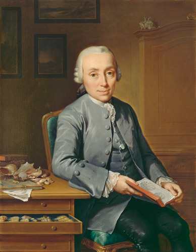 Portrait of the Konchyliologen J. Fr. Ettling de Anton Wilhelm Tischbein