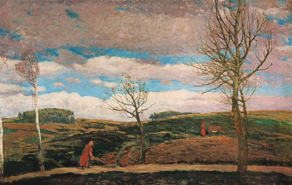 Hill landscape de Antonin Slavicek