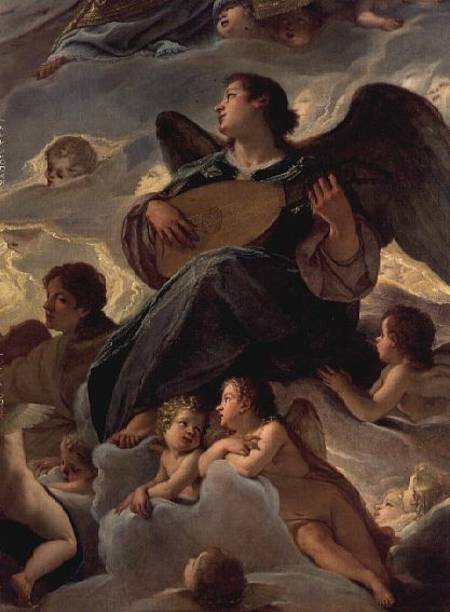 Trinity with St. Ursula and St. Margaret (detail) de Antonio Maria Viani