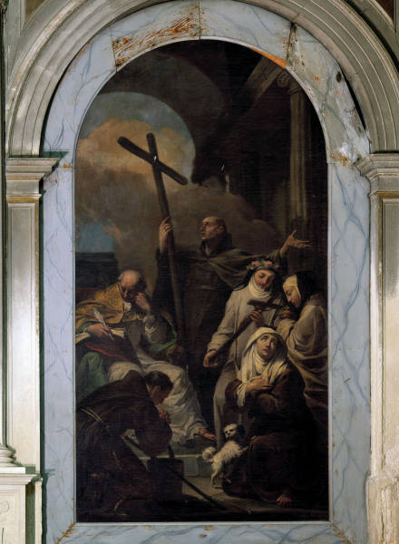 A.Zucchi/Bonaventura, Peter of Alcantara de Antonio Zucchi