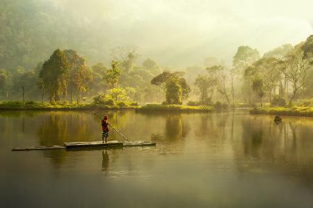 Morning at Situ Gunung