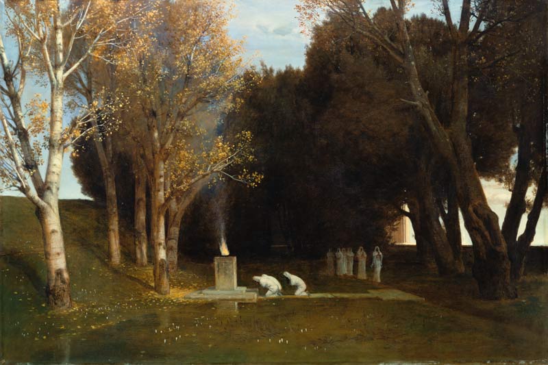 Arboleda Sagrada de Arnold Böcklin