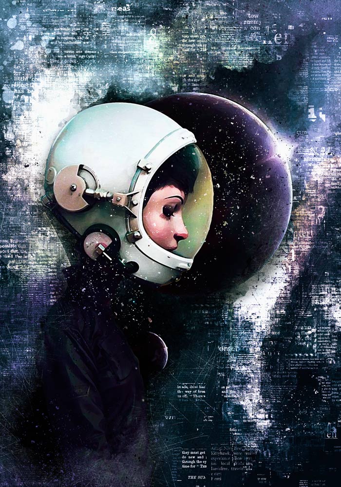 Space girls resistance de Benny Arte