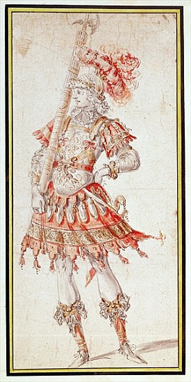 Costume design for Carousel, c.1662 de (attr. to) Henry Gissey