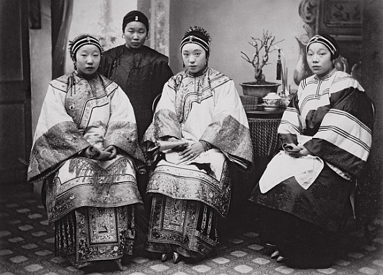 Chinese Women, c.1880 de (attr. to) William Saunders