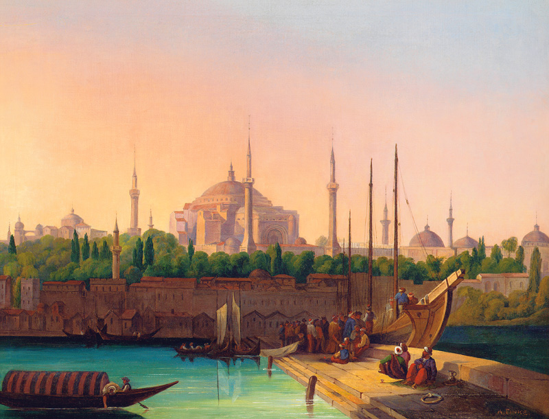 Hagia Sophia, Istanbul. de August Finke