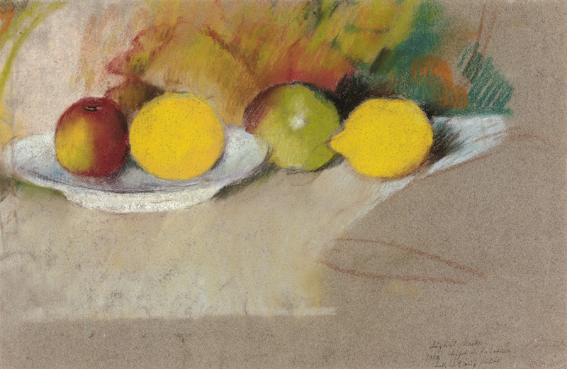 Apples and lemons de August Macke