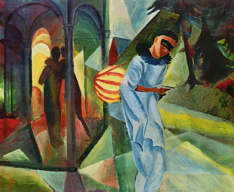 Pierrot. de August Macke