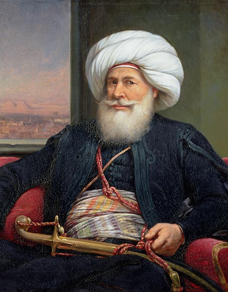 Mehemet Ali (1769-1849) Viceroy of Egypt de Auguste Couder