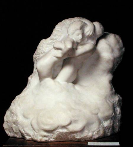 Paolo and Francesca in the Clouds de Auguste Rodin
