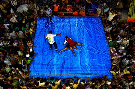 Amateur wrestler