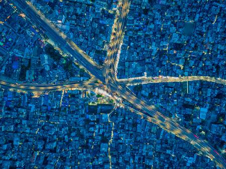 Dhaka from above