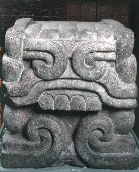 Head of a Feathered Serpent de Aztec