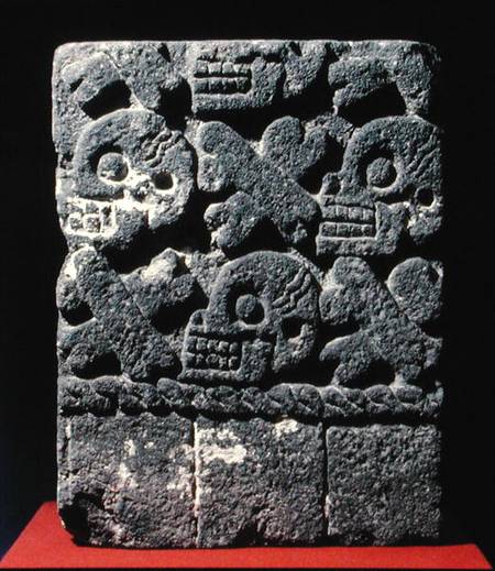 Tzompantli de Aztec