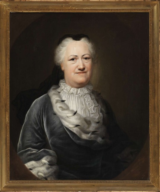 Portrait of Elisabeth Sophie Marie, Princess of Brunswick-Wolfenbüttel (1683-1767) de Balthasar Denner