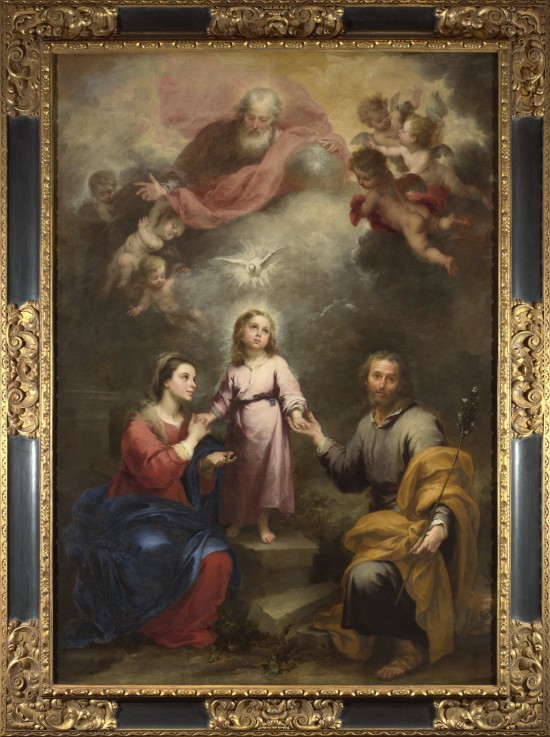 The Heavenly and Earthly Trinities ("The Pedroso Murillo") de Bartolomé Esteban Perez Murillo