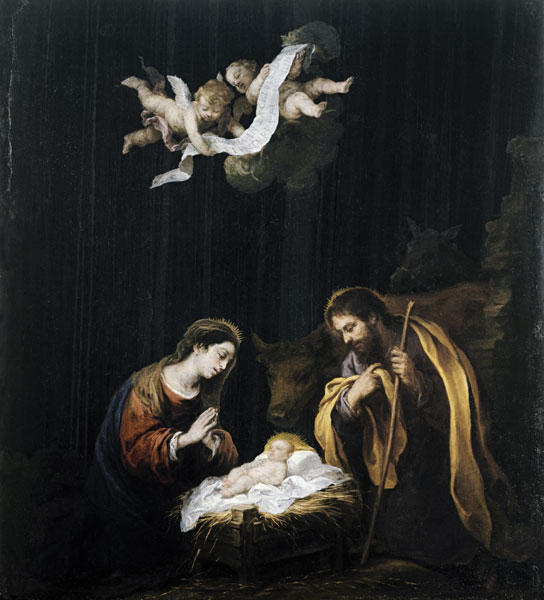 The Nativity de Bartolomé Esteban Perez Murillo