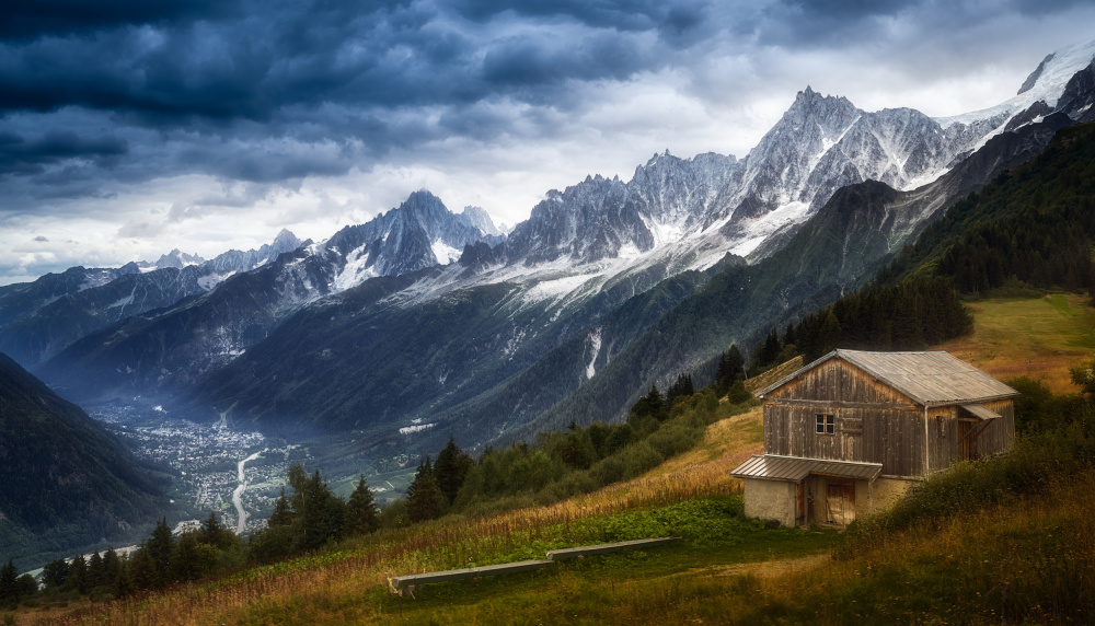 Mont Blanc foothills de Bartolome Lopez