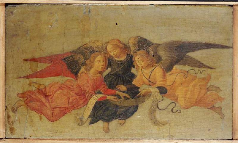 Drei Engel. de Bartolommeo di Giovanni